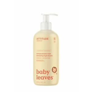 Attitude Dětské tělové mýdlo a šampon s vůní hruškové šťávy Baby Leaves (Shampoo & Body Wash) 473 ml obraz