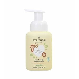 Attitude Dětská mycí pěna na tělo a vlasy s vůní hruškové šťávy Baby Leaves (Hair & Body Foaming Wash) 295 ml obraz