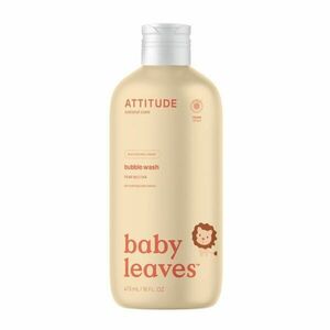 Attitude Dětská pěna do koupele s vůní hruškové šťávy Baby Leaves (Bubble Wash) 473 ml obraz