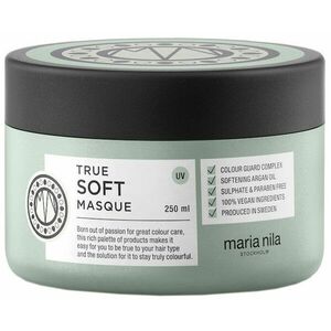 Maria Nila Hydratační maska s arganovým olejem na suché vlasy True Soft (Masque) 250 ml obraz