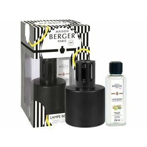 Maison Berger Paris Dárková sada katalytická lampa Illusion černá 250 ml + náplň Divočina Wilderness 250 ml obraz