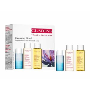 Clarins Dárková sada čisticí pleťové péče Clensing Ritual (Remove Make-up, Cleanse & Tone) obraz