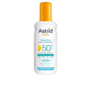 Astrid Mléko ve spreji na opalování Sensitiv SPF 50+ Sun 150 ml obraz