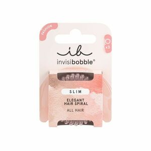 Invisibobble Gumička do vlasů Slim Pink Monocle 3 ks obraz