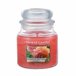 Yankee Candle Aromatická svíčka střední Sun-Drenched Apricot Rose 411 g obraz