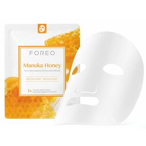 FOREO Oživující plátýnková maska pro zralou pleť Manuka Honey (Revitalizing Sheet Mask) 3 x 20 g obraz