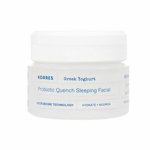 Korres Hydratační noční krém s probiotiky Greek Yoghurt (Probiotic Quench Sleeping Facial) 40 ml obraz