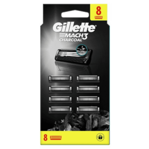 Gillette Náhradní hlavice Mach3 Charcoal 8 ks obraz