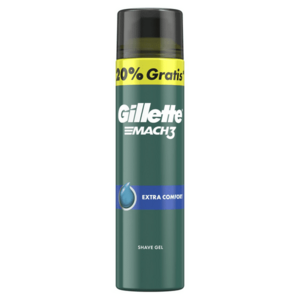 Gillette Gel na holení Mach3 Extra Comfort (Shave Gel) 200+40 ml obraz