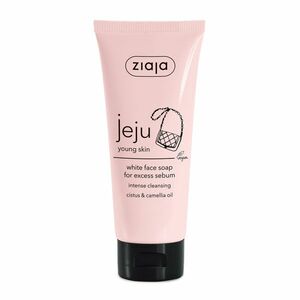 Ziaja Bílé mýdlo na obličej Jeju (White Face Soap) 75 ml obraz