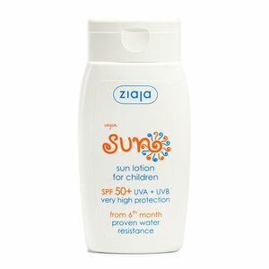 Ziaja Mléko na opalování pro děti 6M+ SPF 50+ Sun (Sun Lotion) 125 ml obraz