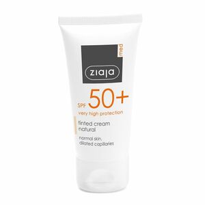 Ziaja Tónovací krém pro normální pleť SPF 50+ odstín přirozený (Tinted Cream) 50 ml obraz