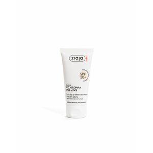 Ziaja Tónovací krém pro normální pleť nebo rozšířené žilky SPF 50+ odstín světlý (Tinted Cream) 50 ml obraz