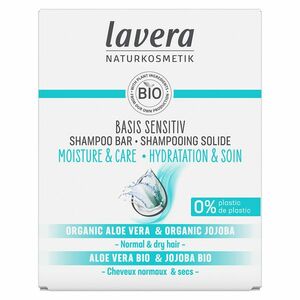 Lavera Tuhý šampon pro citlivou pokožku hlavy Basis Sensitiv (Shampoo Bar) 50 g obraz