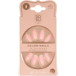 SOSU Cosmetics Umělé nehty Soft & Subtle (Salon Nails) 24 ks obraz