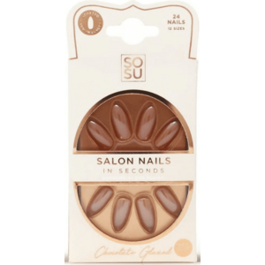 SOSU Cosmetics Umělé nehty Chocolate (Salon Nails) 24 ks obraz