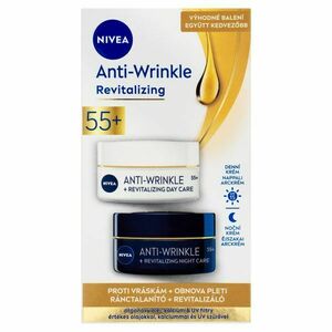 Nivea Dárková sada pleťové péče 55+ Anti-Wrinkle Revitalizing Duopack obraz