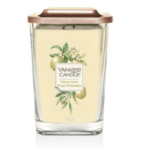 Yankee Candle Aromatická svíčka velká hranatá Citrus Grove 552 g obraz