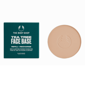 The Body Shop Náhradní náplň do kompaktního pudru Tea Tree Face Base (Skin Clarifying Powder Foundation Recharge) 9 g 1N Medium obraz