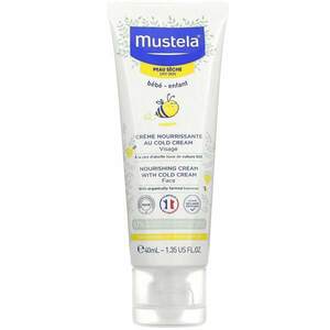 Mustela Dětský vyživující krém na obličej se včelím voskem pro suchou pleť (Nourishing Face Cream with Cold Cream) 40 ml obraz