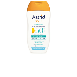 Astrid Mléko na opalování Sensitive SPF 50+ Sun 150 ml obraz