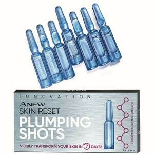 Avon Vyplňující pleťové ampulky Anew Skin Reset Plumping Shots 7 x 1, 3 ml obraz