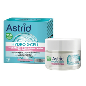 Astrid Hydratační a zklidňující krém pro citlivou pleť bez parfemace Hydro X-Cell 50 ml obraz