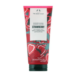 The Body Shop Vyhlazující sprchový peeling Strawberry (Shower Scrub) 200 ml obraz