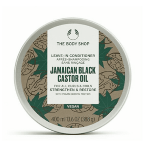 The Body Shop Bezoplachový kondicionér pro kudrnaté vlasy Jamaican Black Castor Oil (Leave-In Conditioner) 400 ml obraz