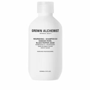 Grown Alchemist Vyživující šampon Damask Rose, Black Pepper, Sage (Nourishing Shampoo) 200 ml obraz