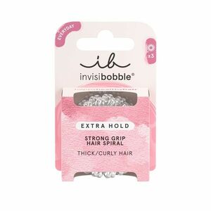 Invisibobble Gumička do vlasů Extra Hold Crystal Clear 3 ks obraz