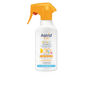 Astrid Dětské mléko ve spreji na opalování SPF 30 Sun 200 ml obraz