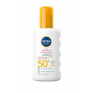 Nivea Sprej na opalování Sensitive SPF 50+ (Sun Spray) 200 ml obraz