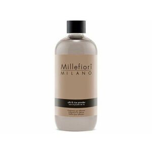 Millefiori Milano Náhradní náplň do aroma difuzéru Natural Hedvábí & rýžový prášek 500 ml obraz