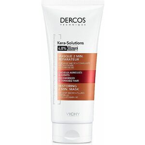 Vichy Maska pro obnovu poškozených vlasů Derkos Kera-Solutions (Restoring 2 Min Mask) 200 ml obraz