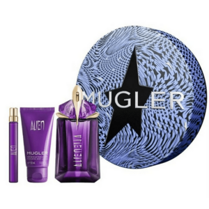 Thierry Mugler Alien - EDP 60 ml (plnitelná) + EDP 10 ml (plnitelná) + tělové mléko 50 ml obraz