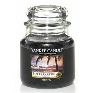 Yankee Candle Aromatická svíčka Classic střední Black Coconut 411 g obraz