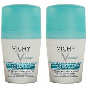 Vichy Sada kuličkových antiperspirantů proti bílým a žlutým skvrnám 2 x 50 ml obraz