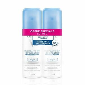 Vichy Minerální deodorant ve spreji 48H (Deodorant Mineral) 2 x 125 ml obraz