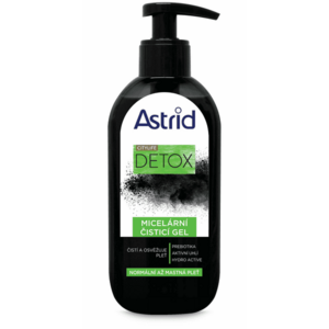 Astrid Micelární čisticí gel pro normální až mastnou pleť Detox 200 ml obraz