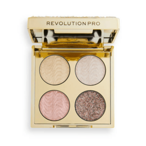 Revolution PRO Paletka očních stínů Ultimate Crystal Eye Quad Champagne Crystal 3, 2 g obraz