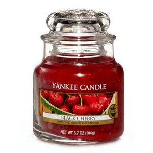 Yankee Candle Vonná svíčka Classic malá Black Cherry 104 g obraz