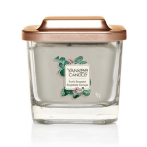 Yankee Candle Aromatická svíčka malá hranatá Exotic Bergamot 96 g obraz