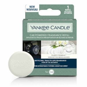 Yankee Candle Náplň do difuzéru do zásuvky auta Car Powered Fluffy Towels 1 ks obraz