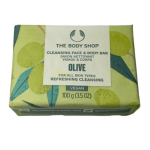 The Body Shop Tuhé mýdlo na obličej a tělo Olive (Cleansing Face & Body Bar) 100 g obraz