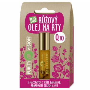 Purity Vision Bio Růžový olej na rty Q10 10 ml obraz