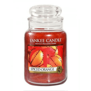 Yankee Candle Aromatická svíčka velká Spiced Orange 623 g obraz