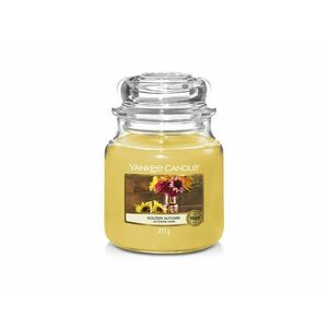 Yankee Candle Aromatická svíčka Classic střední Golden Autumn 411 g obraz