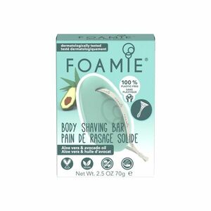 Foamie Tuhá pěna na holení Aloe You Very Much (Body Shaving Bar) 70 g obraz