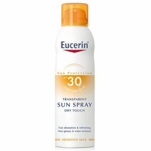 Eucerin Transparentní sprej na opalování Dry Touch SPF 30 200 ml obraz